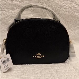 Coach Serena Satchel Crossbody Bag Top Handle w/ Gold Accents